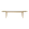 Heart'n'Soul Dining table 200/300x90x75 Oak/Grey