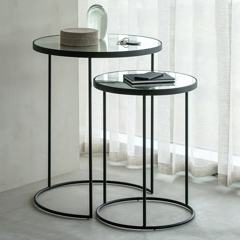 Nesting Side table Clear