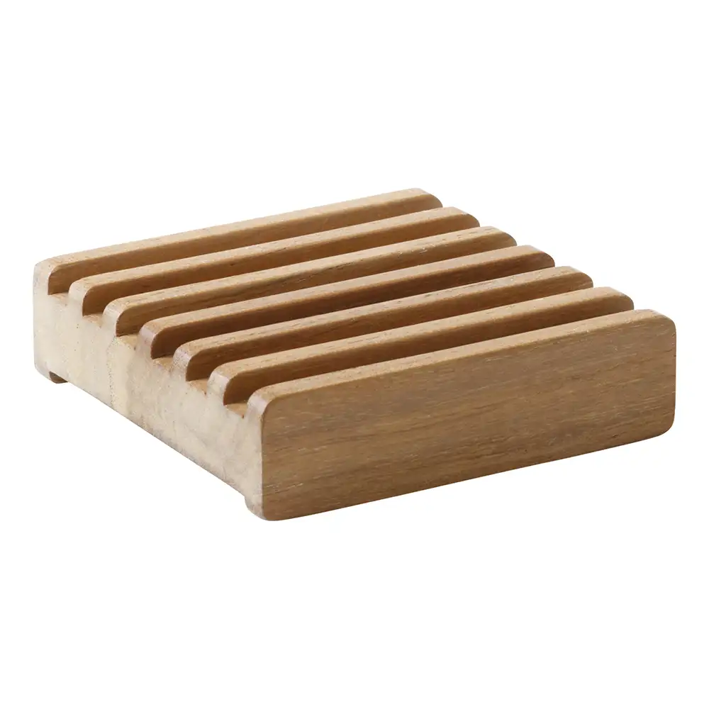 Bath Soap Tray Teak