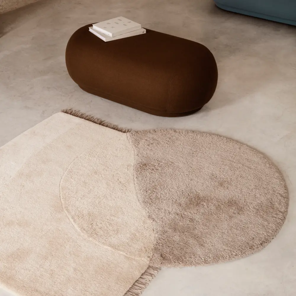 View Tufted Rug 180x180 cm - Beige