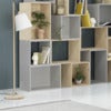 Pull Floor Lamp - Oak/White