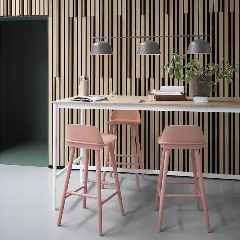 Nerd bar stool 75 cm - Green