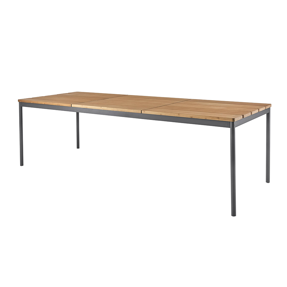 Nox Dining table 90x238 cm Bamboo/Anthracite