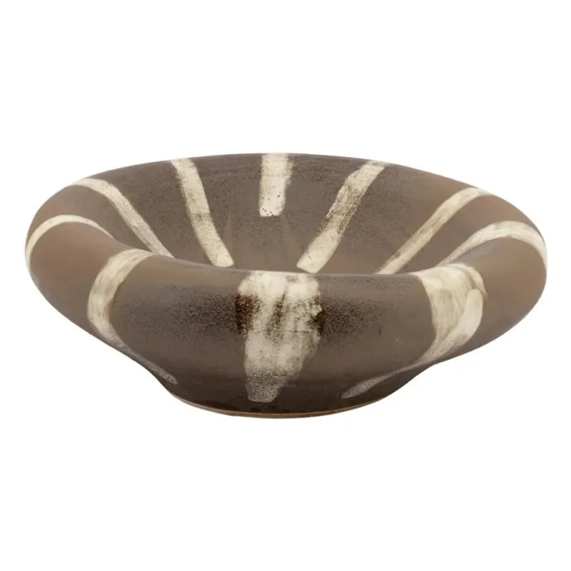 Zen large Bowl 37,5x37,5x12,5 cm Stoneware Multicolour