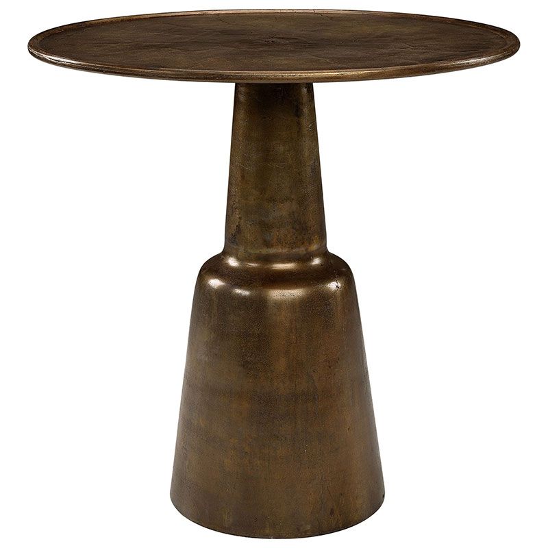 Chloe Table 70 Cm Vintage Brass