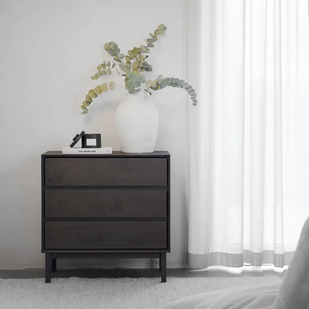 Mackay chest of drawers 75x45 cm brown oak
