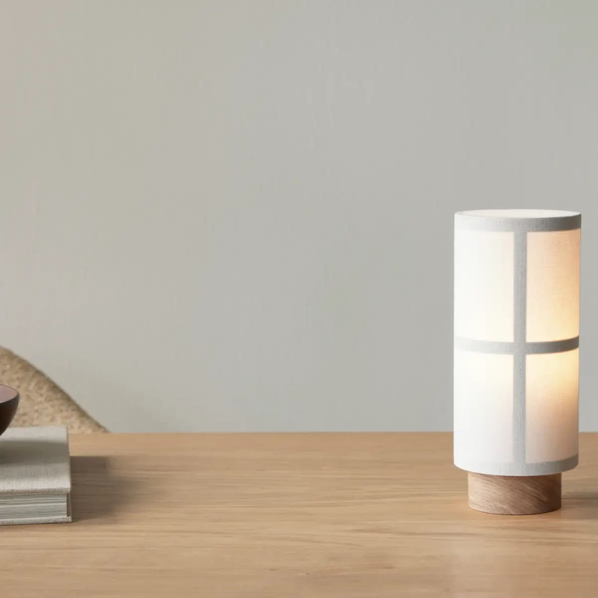 Hashira Portable lamp Linne Raw
