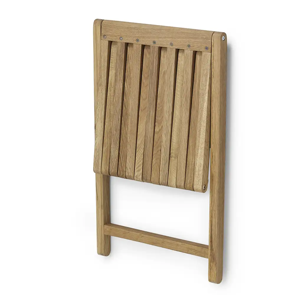 Zitti Folding wall stool oak