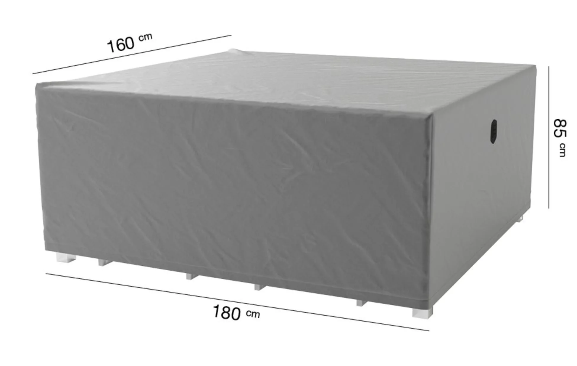 Furniture protector dining group 180x160xH85 Grey