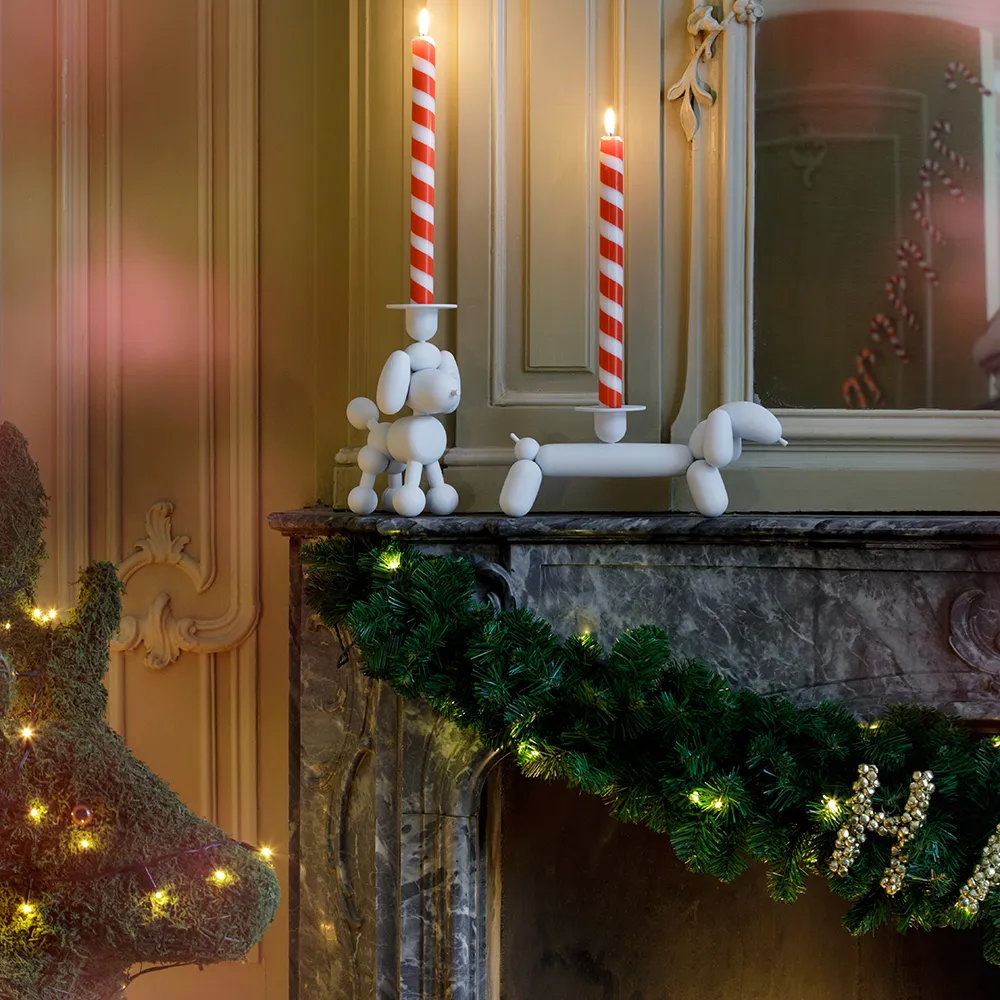 Can-dog candle holder anthracite