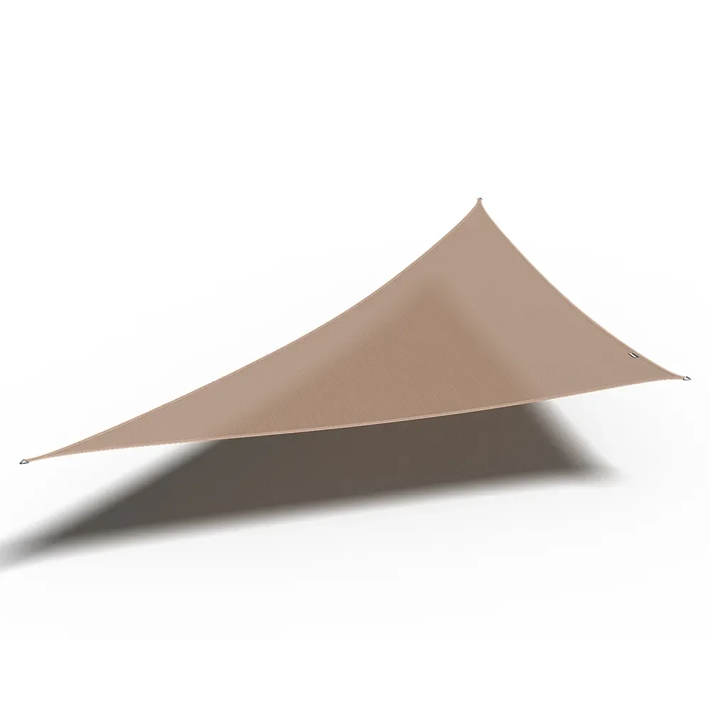 Coolfit solar sail triangular 90° 500x710cm beige 