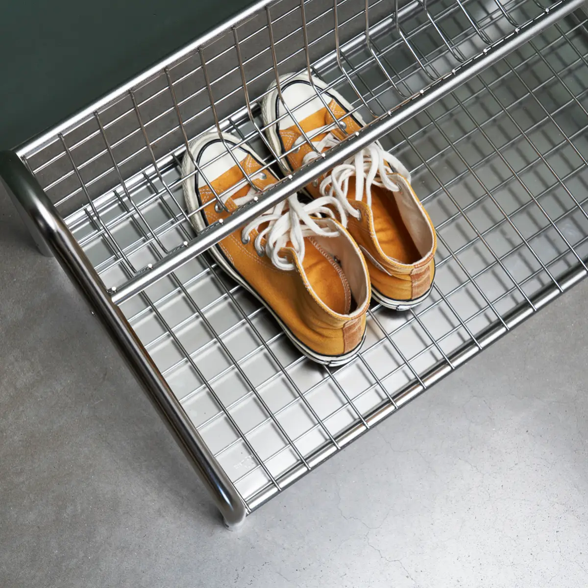 Funk Shoe shelf 61 cm Rostfritt stål Rostfritt Stål