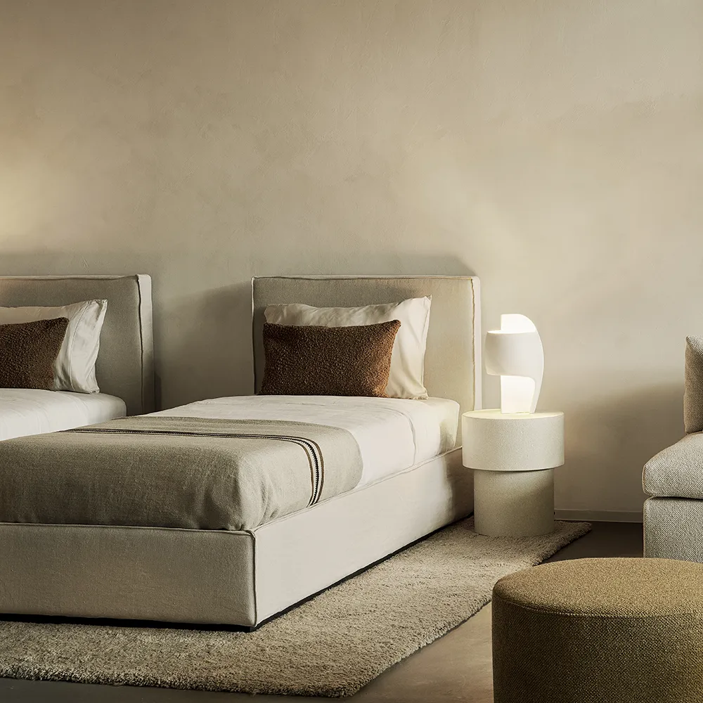 Cushion Cover Wave 60x40 cm Cinnamon