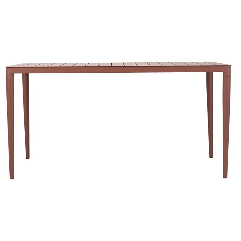 Bigby dining table 76x144 cm Zin Red