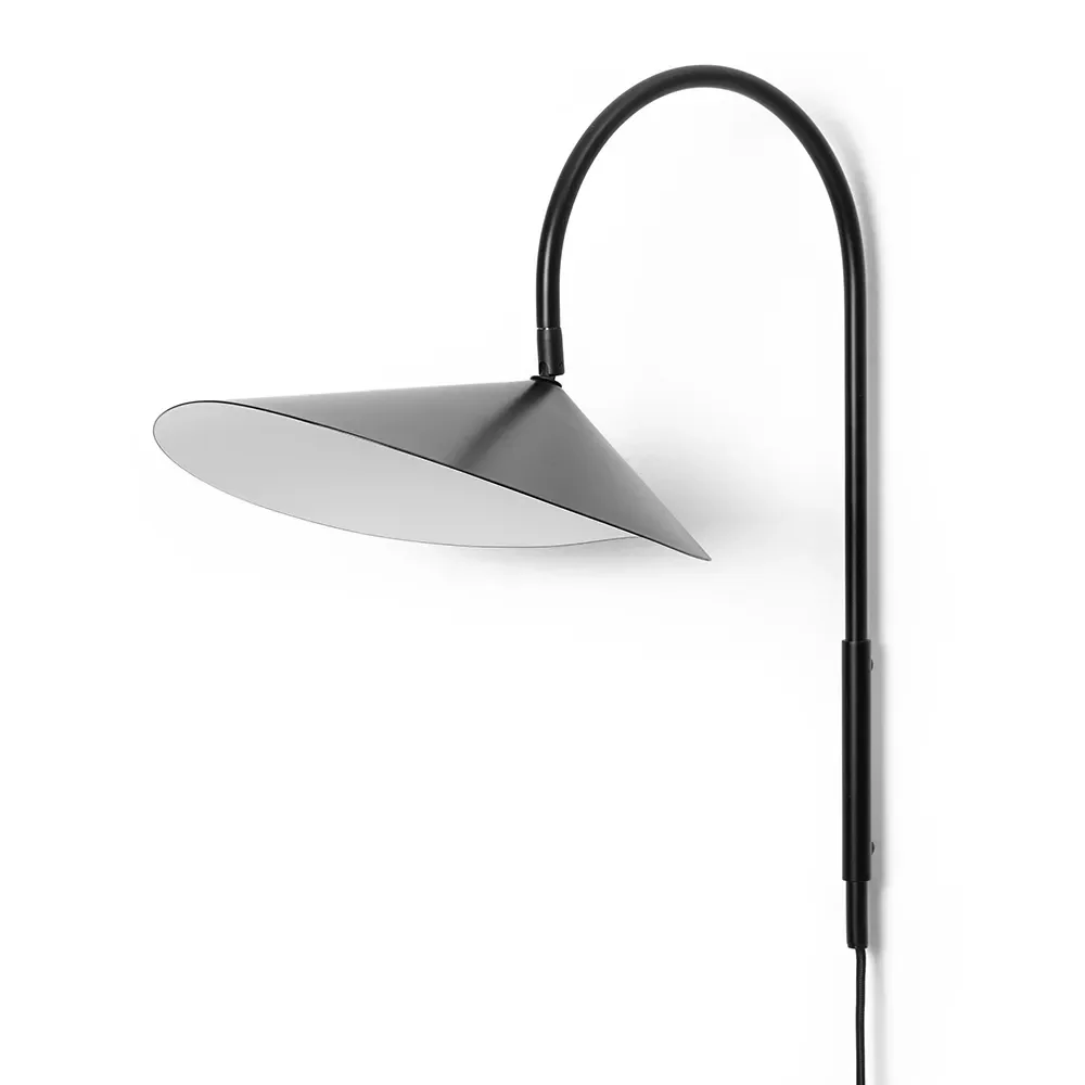 Arum Swivel Wall Lamp - Black