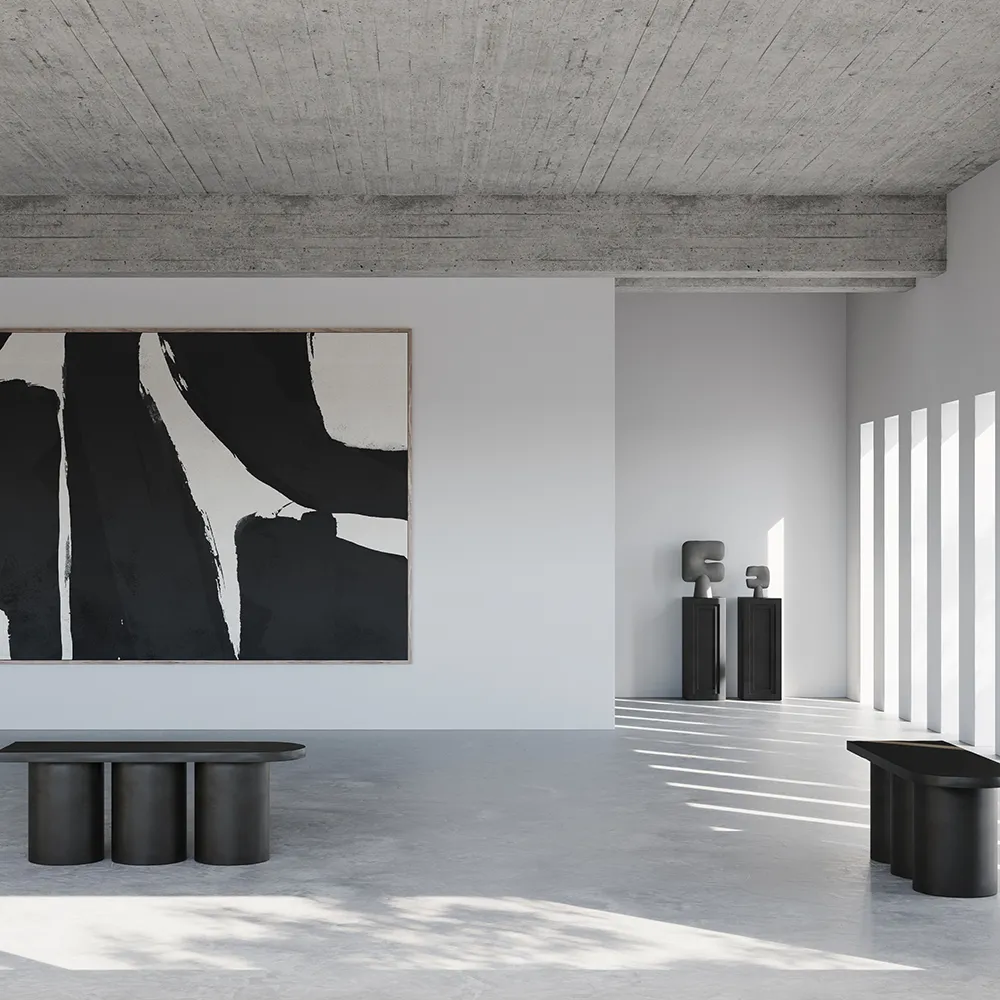 Big Foot Bench - Coffee