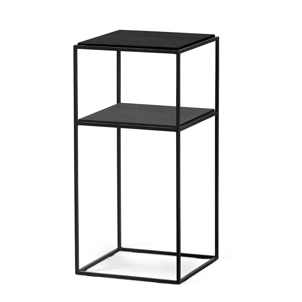 Lime Bedside Table black