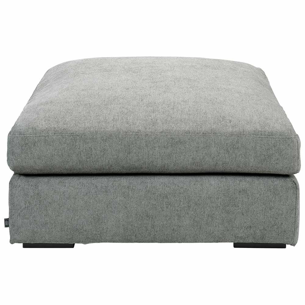 Upholstery Tulum Footstool True Grey