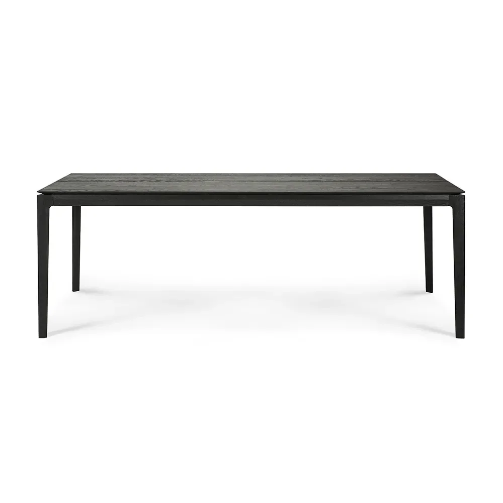 Bok Dining table 95x220 cm Black oak