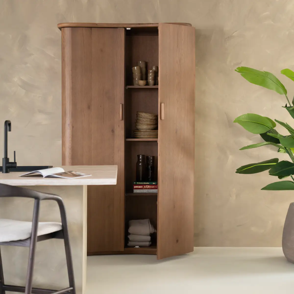 Josh Cabinet - brown