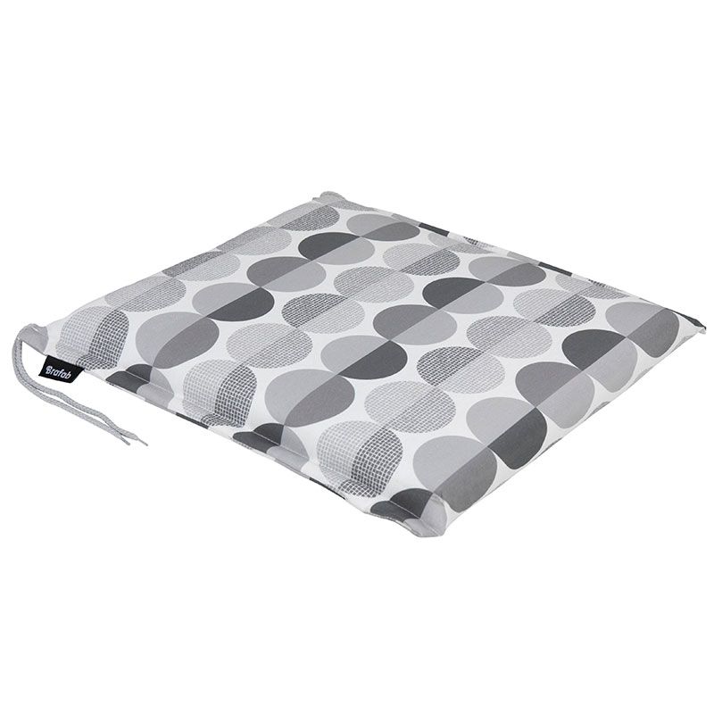 Naxos Seat Cushion Grey 
