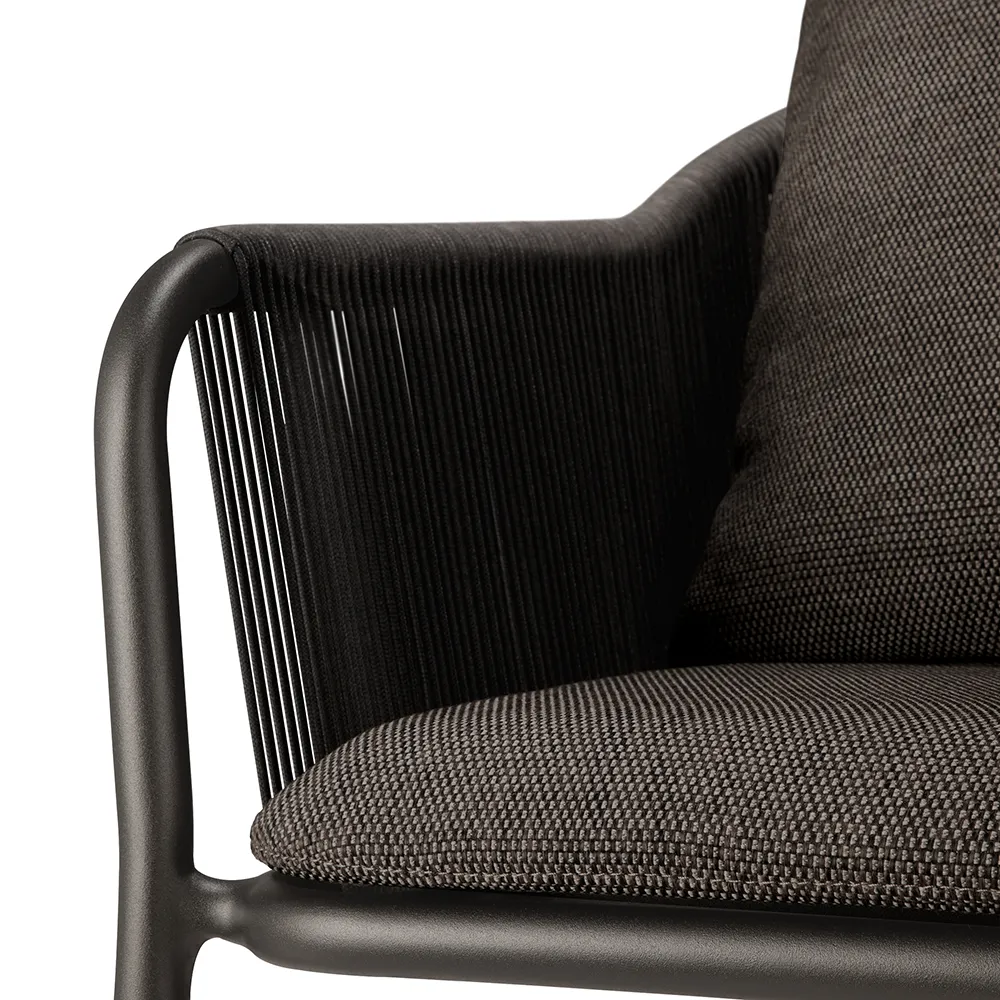 Capitan armchair dark bronze