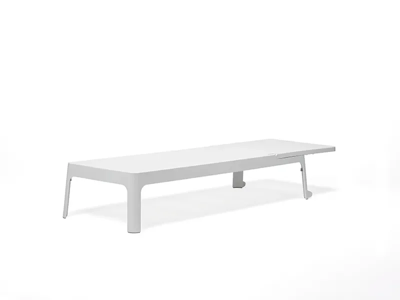 Plano sun lounger White - White 
