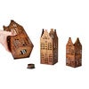 Candle Holder Houses Village 3-pack