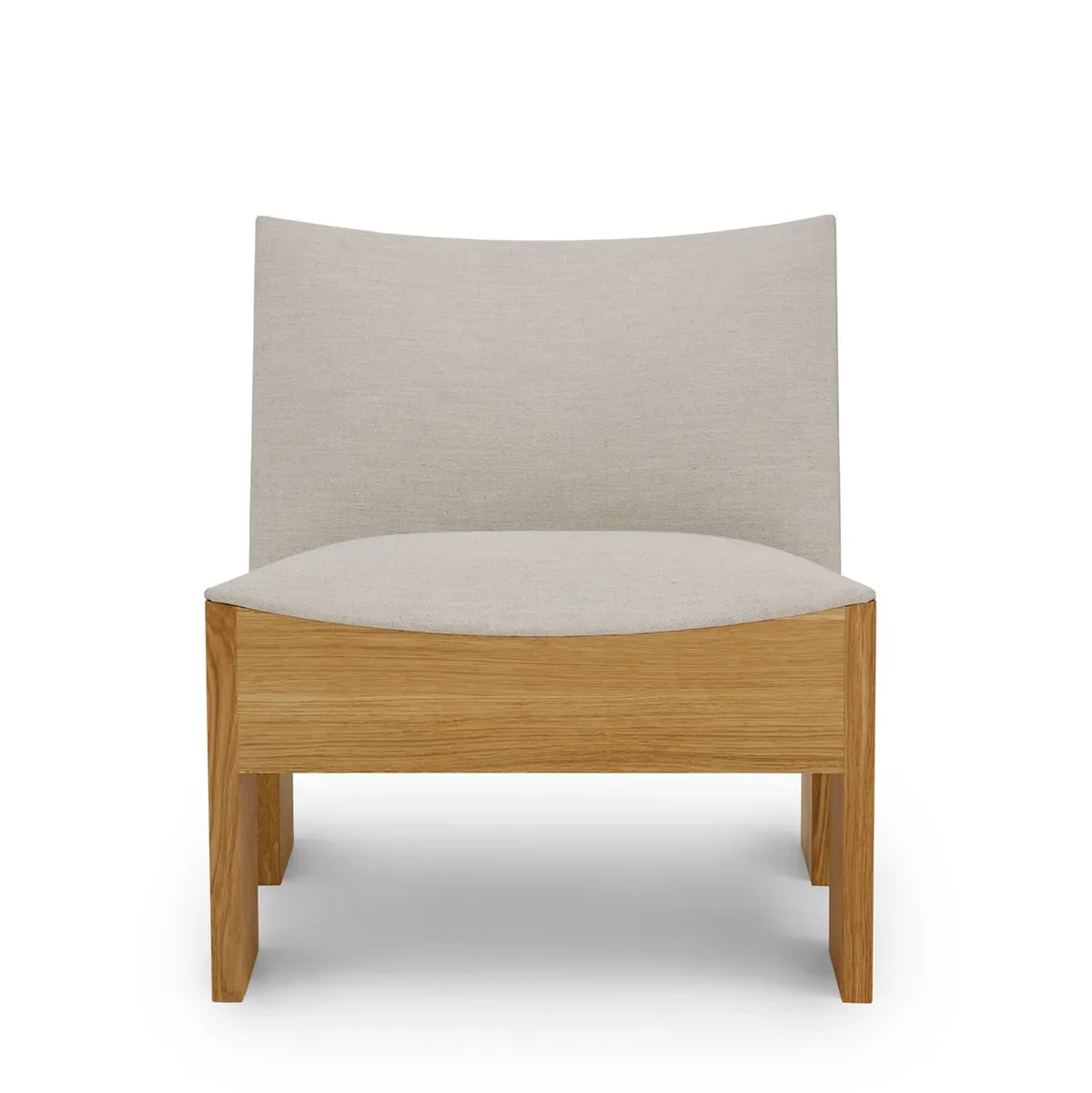 Armchair Tenon Natural Oak Quill
