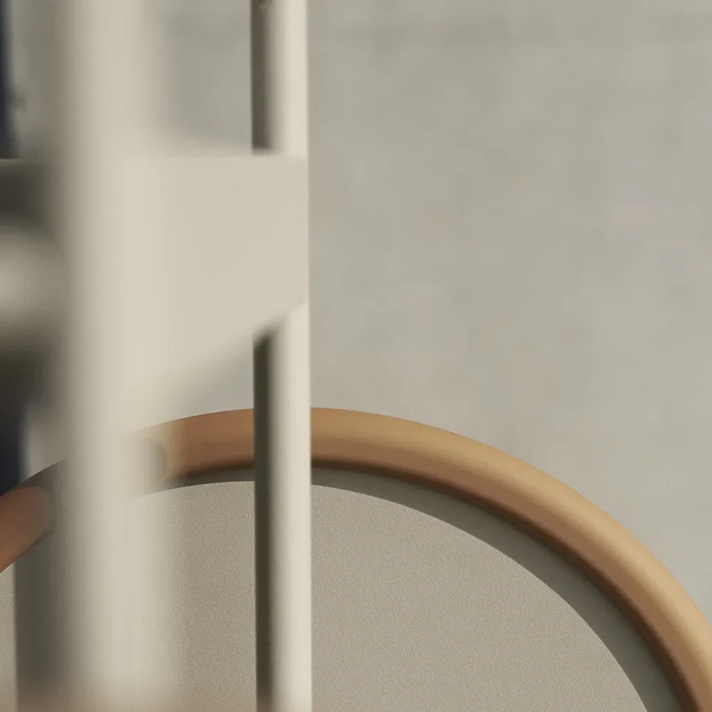 Click Serving cart Mono Beige