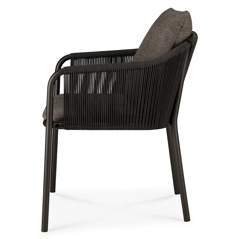 Capitan armchair dark bronze