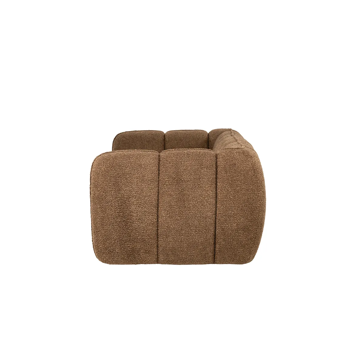 Sofa Cubetto (2.5-Seater) Brown