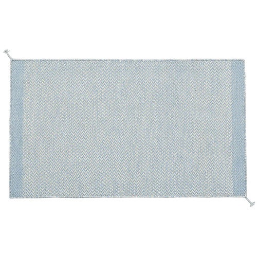 Ply Rug 140x85 cm Light Blue 