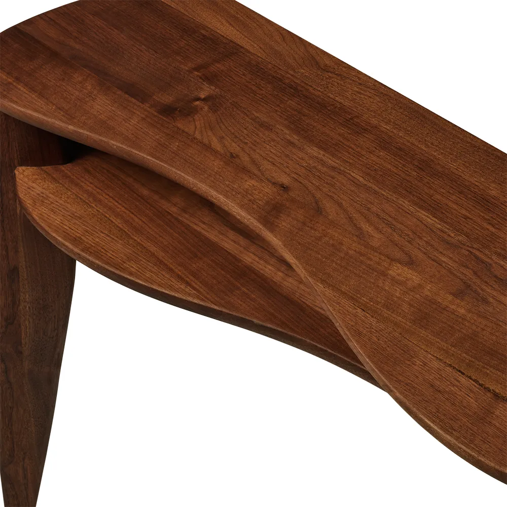 Console Table Feve in Walnut
