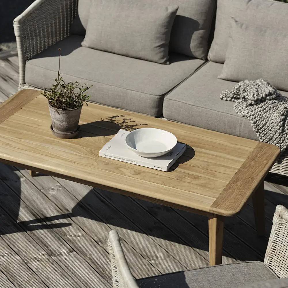 Lilja coffee table 70x140 cm teak