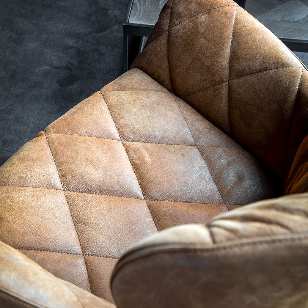 Jade Armchair Nubuck Brown