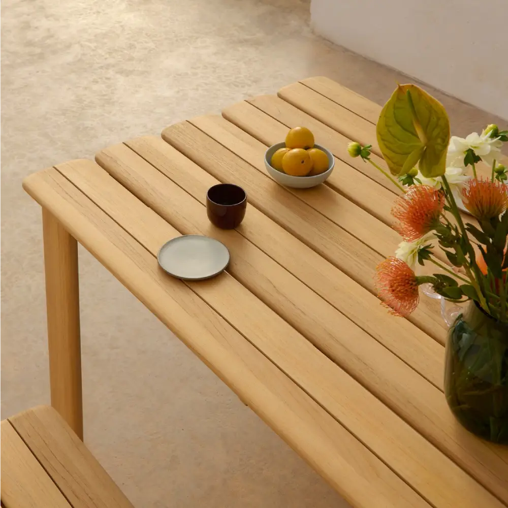 Outdoor Teak Table Assemble