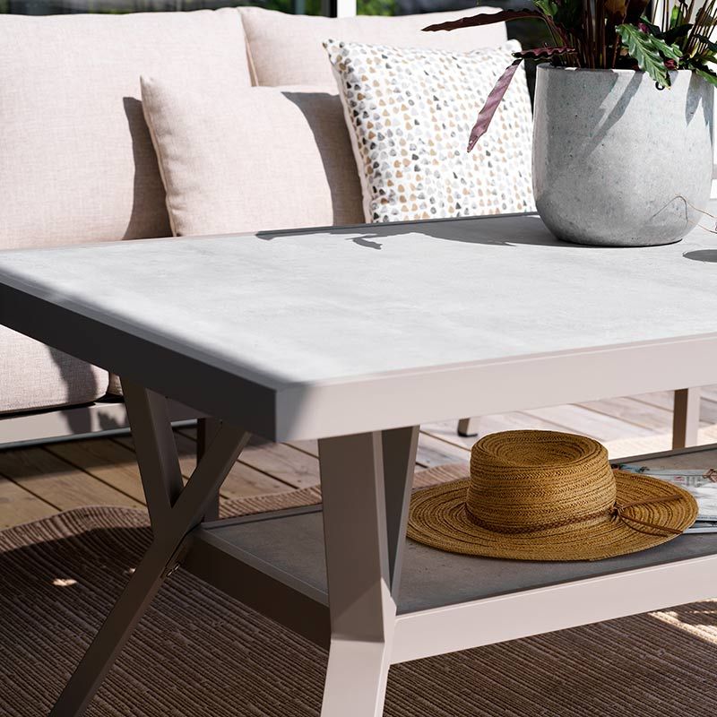 Samvaro coffee table 90x140 cm khaki