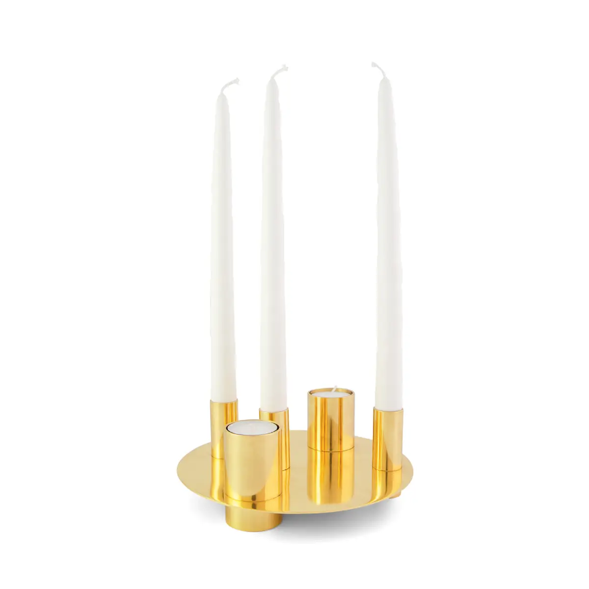 Awa vase/candle holder brass