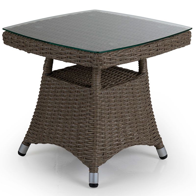 Ashfield side table 50x50 cm beige