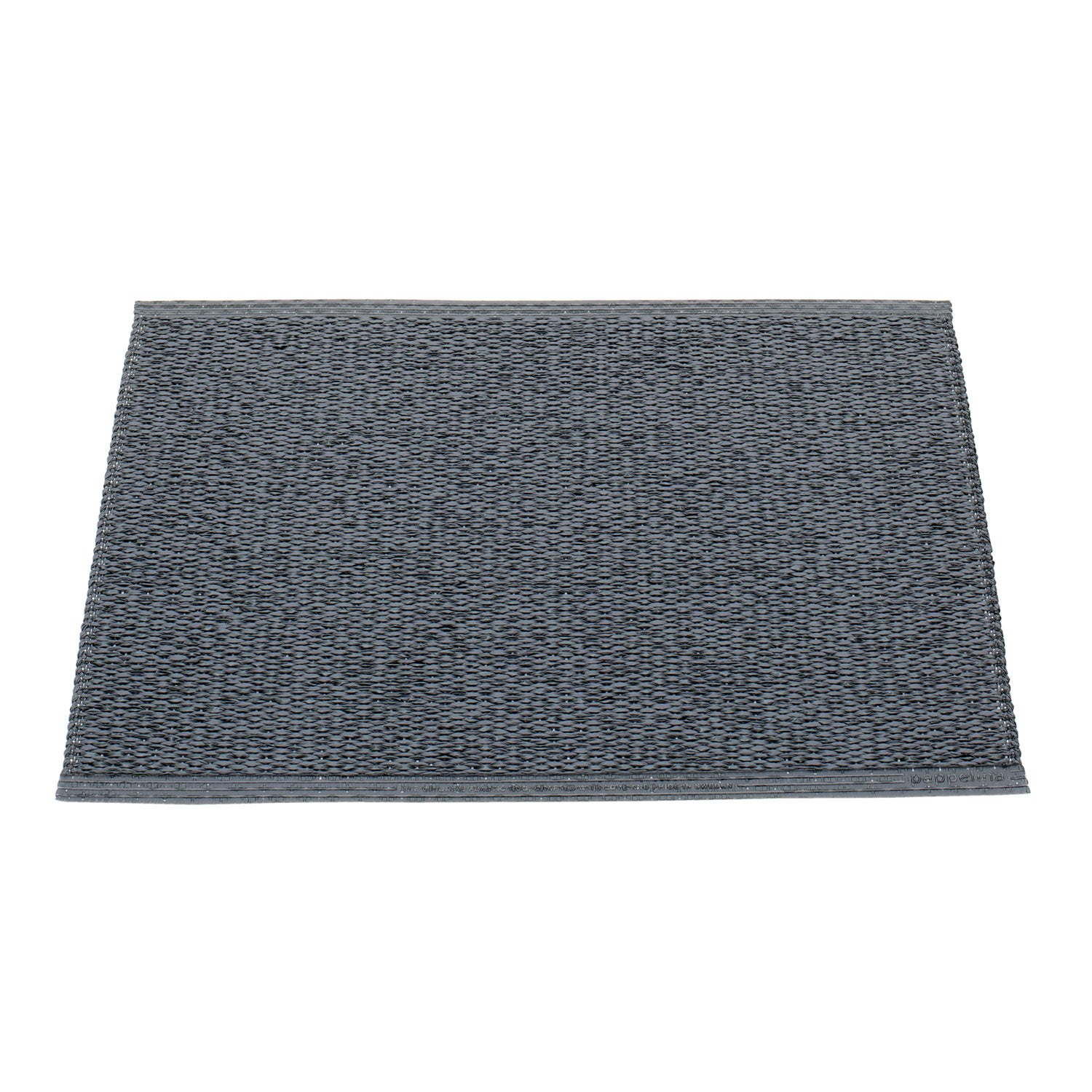 Svea Carpet 70x50 cm granit / black metallic