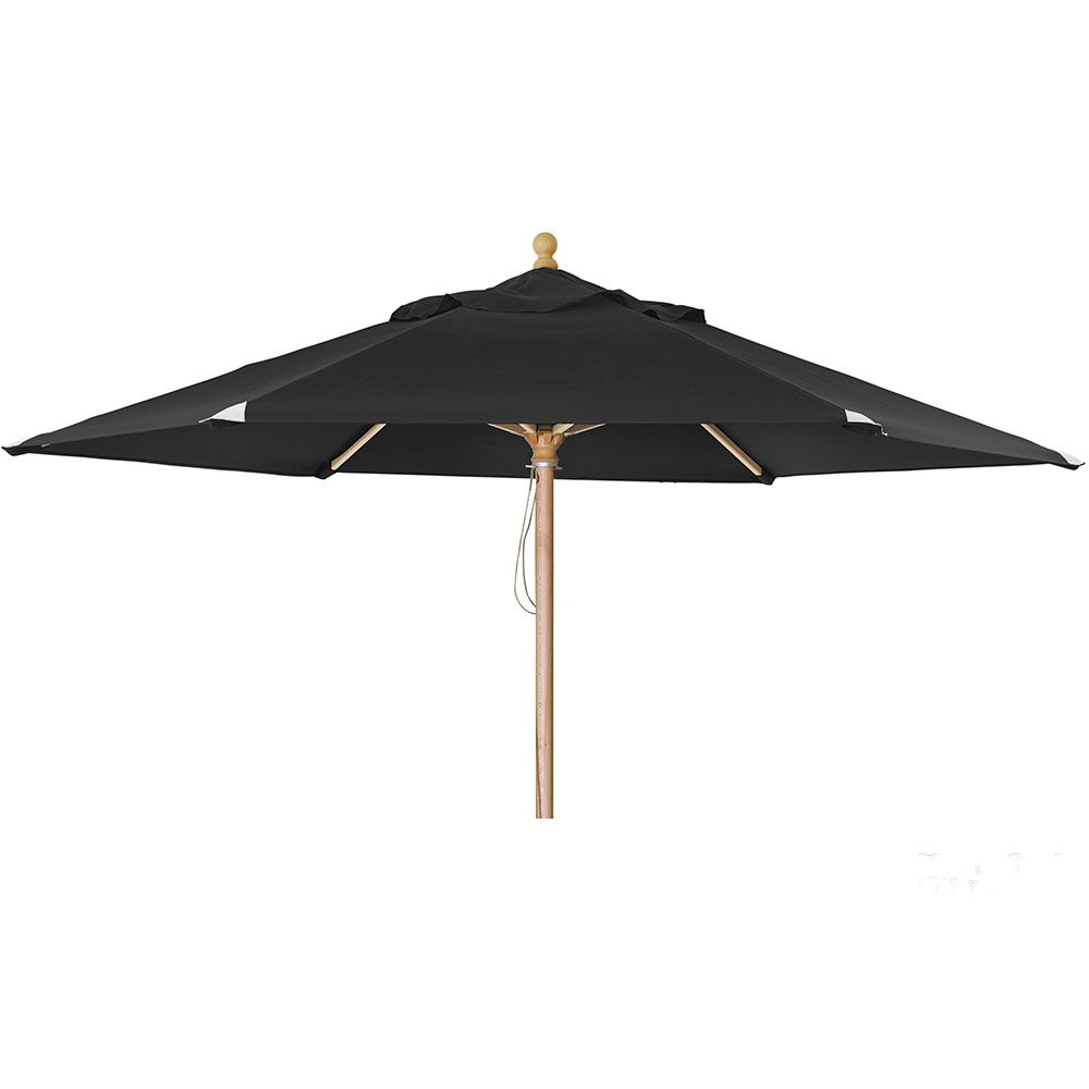 Reggio wooden parasol 300 cm black