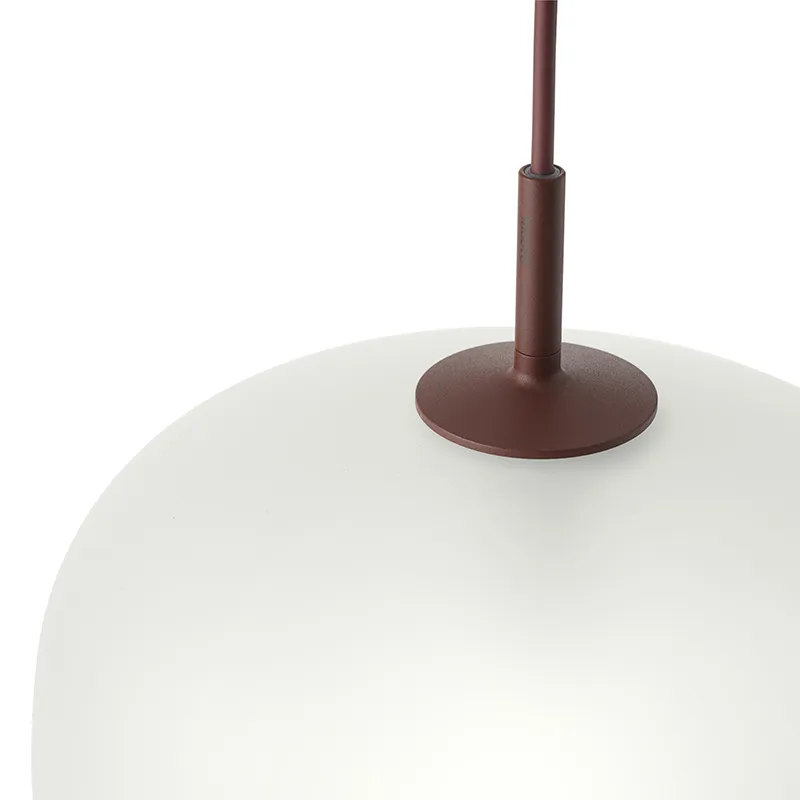 Rime Pendant Lamp 25 cm - Deep Red