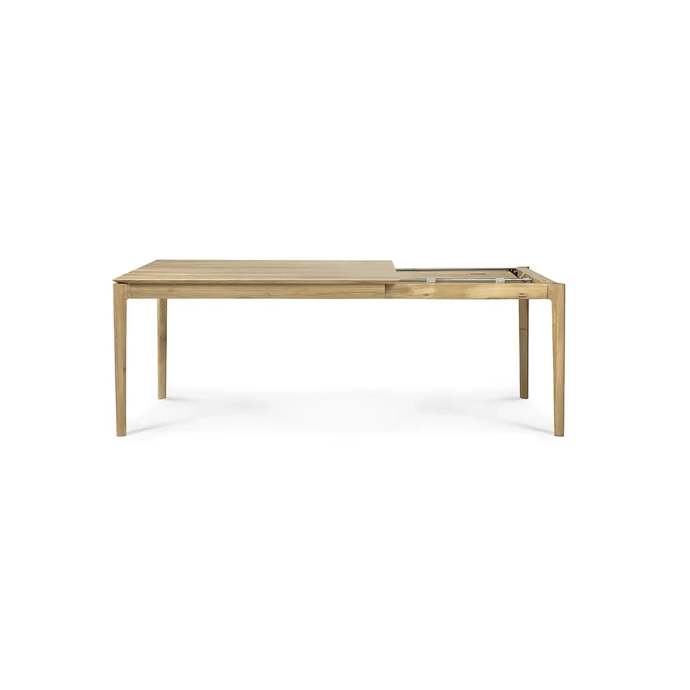 Bok Dining table 90x140-220 cm Oak