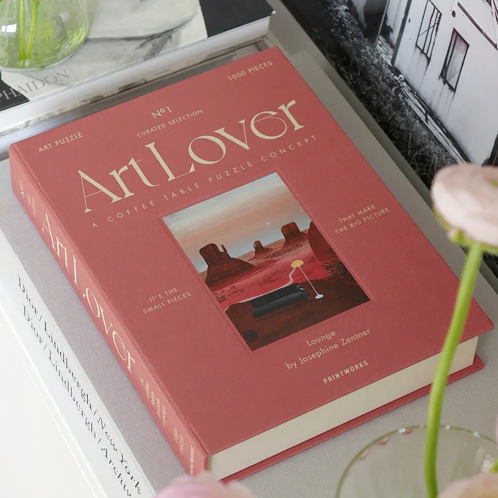 Art Lover Book Puzzle - Lounge, 1000 pcs