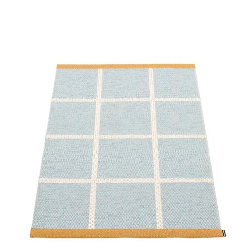 Woven Rug Criss Pop Blue Fog