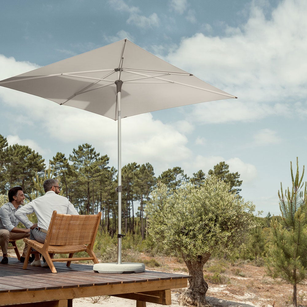 Alu-Smart parasol 300 cm cat.5 645 burgundy