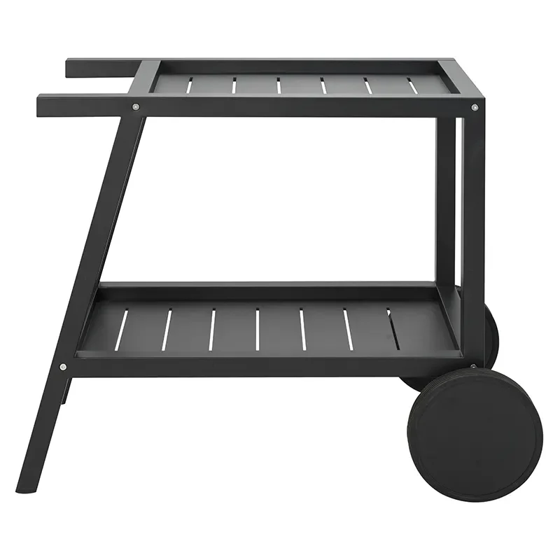 Samvaro serving trolley black 