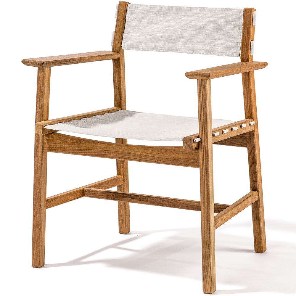 Djuro dining chair Teak/Batyline