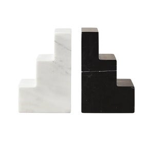 Bookend Stair Cube Marble